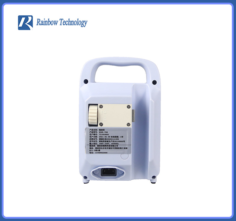 Lightweight Medical Infusion Pump bubble alarm IV Infusion Devices OEM