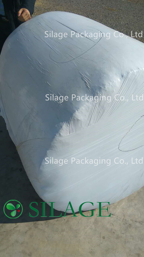 White Color Silage Film 750mm for Large Round Wrapper