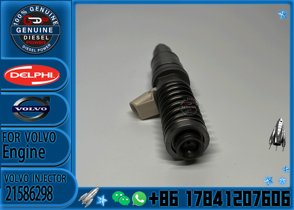 Remanufactured Common Rail Fuel Injector Assembly 21586298 BEBE4C17001 3801441 For VOLVO PENTA