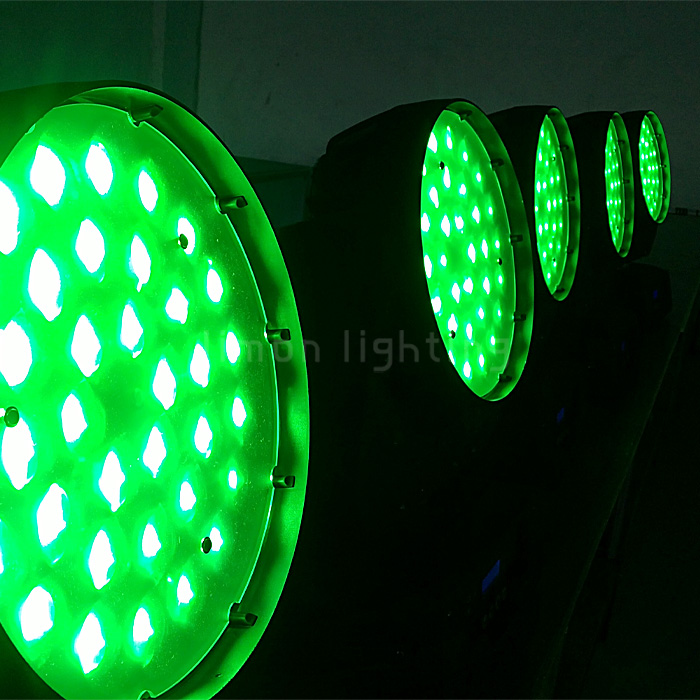 36x10w RGBW 4in1 LED Moving Head Wash Zoom DJ Disco Party Stage Light