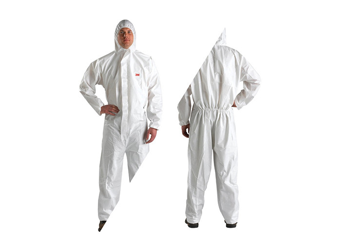 Non-woven Siamese with cap dustproof anti-particle isolation clothing anti-static anti-spatter protective clothing