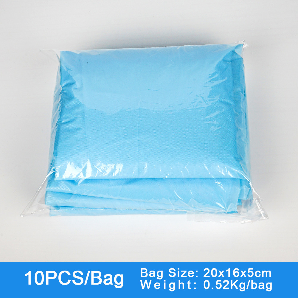 Disposable Hospital Isolation Gown , CPE Surgical Gown Disposable Medical Surgical Operation