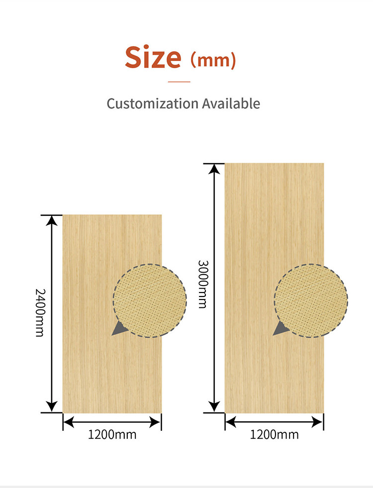 15mm 18mm Super Micro Perforated Acoustic Panels Interior Soundproofing Decor