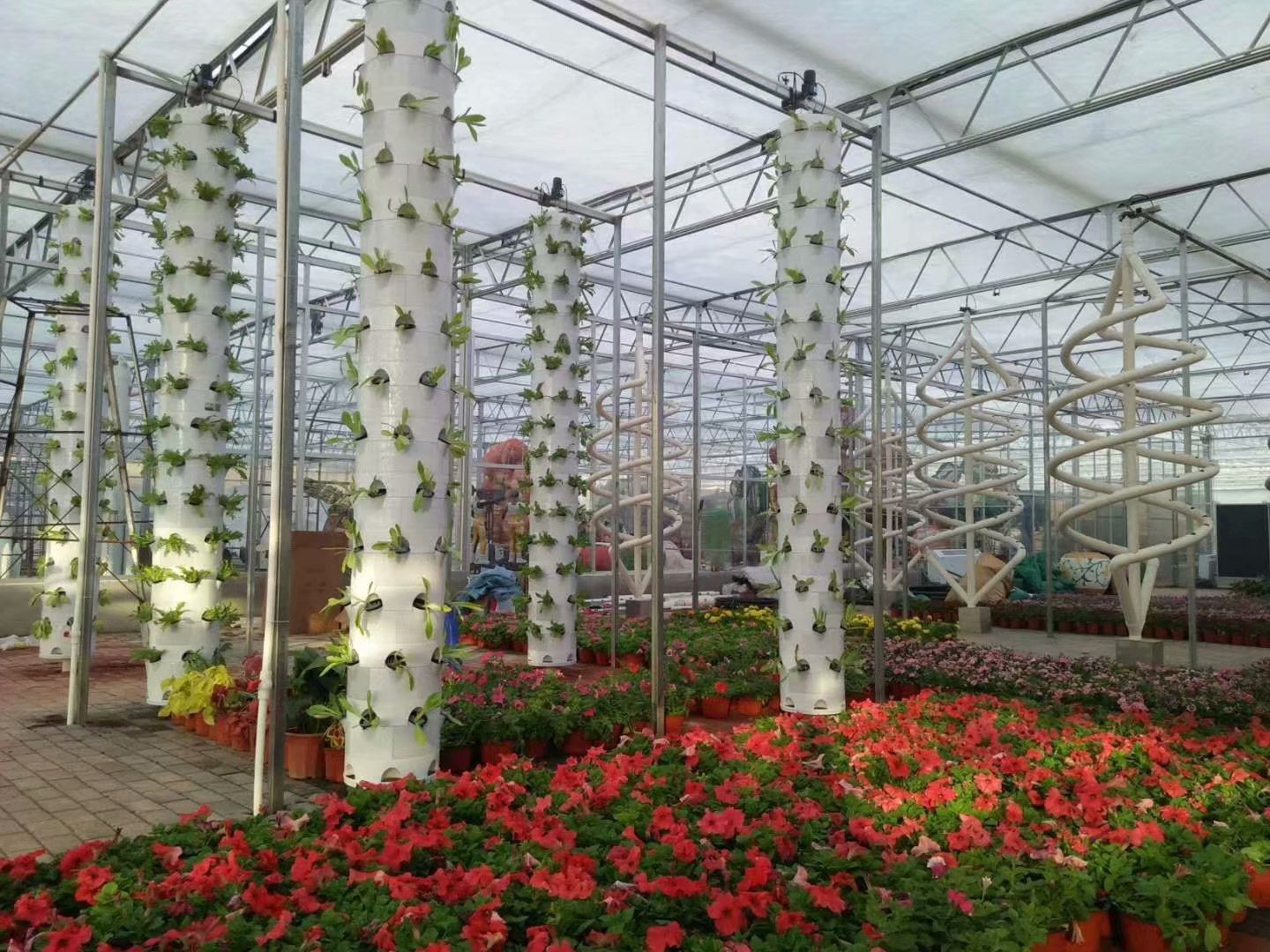 6p10 Hydroponics System Vertical Garden Tower indoor vegetable Garden towergarden aeroponics system
