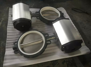 Pneumatic Actuated Butterfly Valve