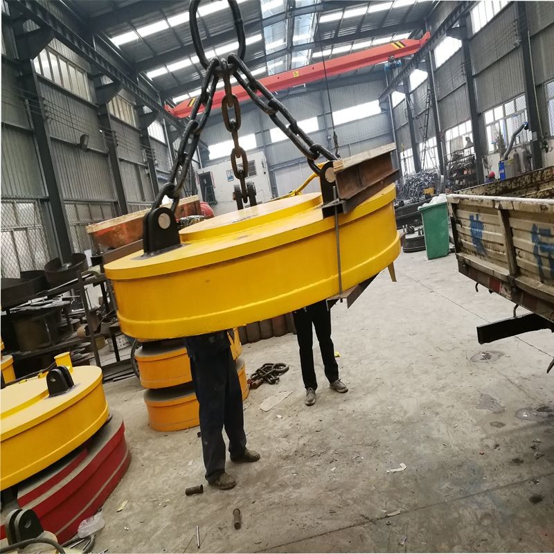 Strong Magnet Electromagnetic Chuck Suction Cups Lift Scrap Steel