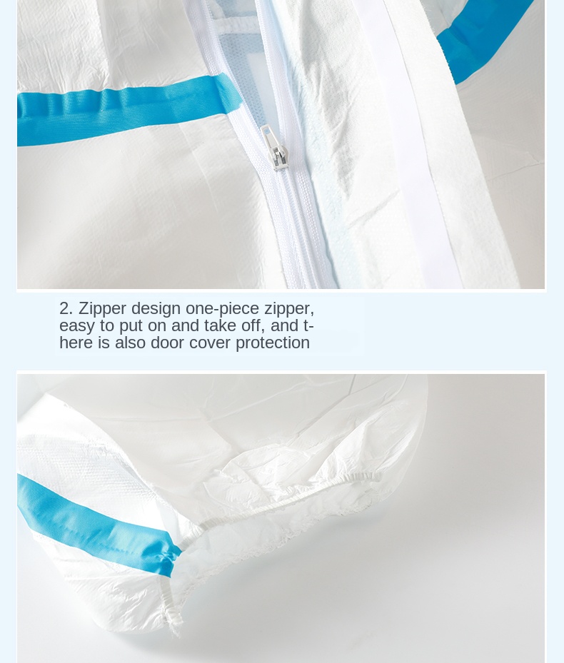 Disposable Coveralls Protective clothing Suit Personal Protective Product Disposable Non-sterile Coverall Surgical Prot