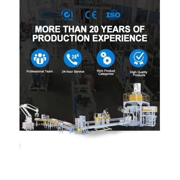 Contact us for Automatic Bags Palletizing Robot Pallet Stacking Robot