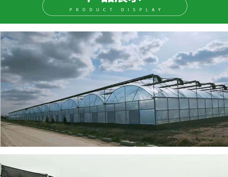 Double Layer PO Greenhouse Tunnel for Precise Temperature Control