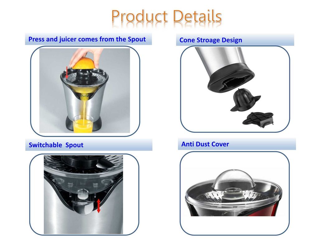 Kavbao Stainless Steel Dash Citurs Juicer KP100