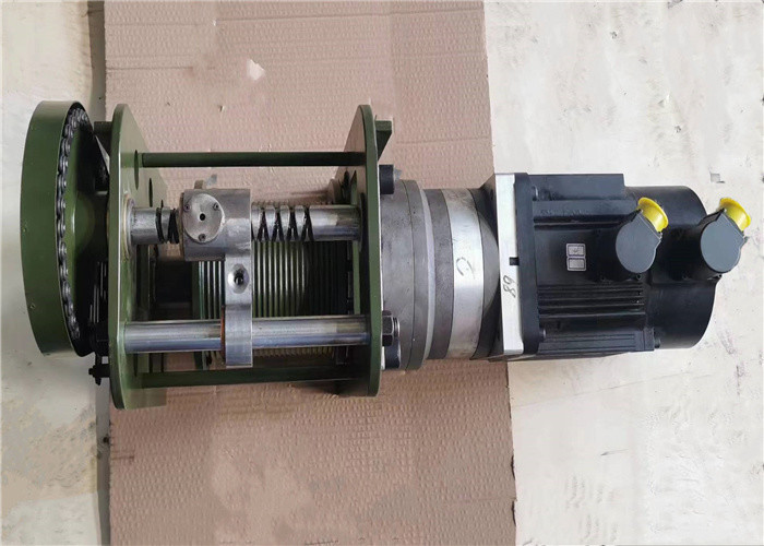 1.5t Electric Rope Winch With Cable Winding System And Lebus Grooved Drum