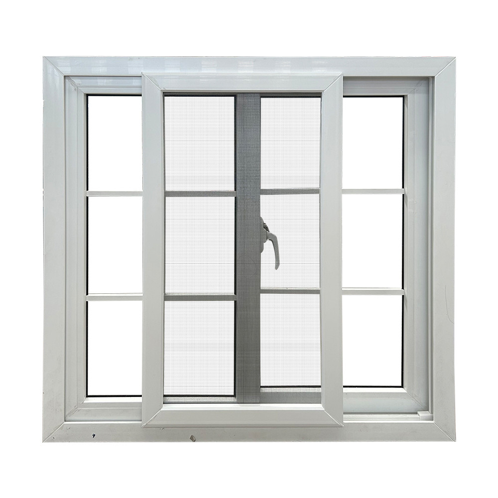Horizontal Customized Kitchen Sliding Upvc Glass Window Engineered Vinyl Sliding Windows