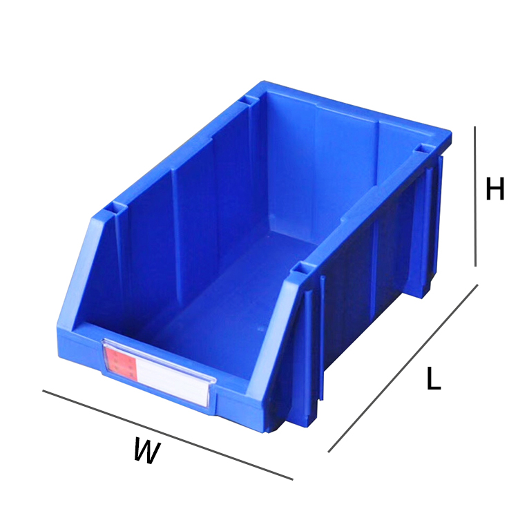 Optimal Storage Multifunctional Plastic Parts Storage Box for Stacking Ics Components