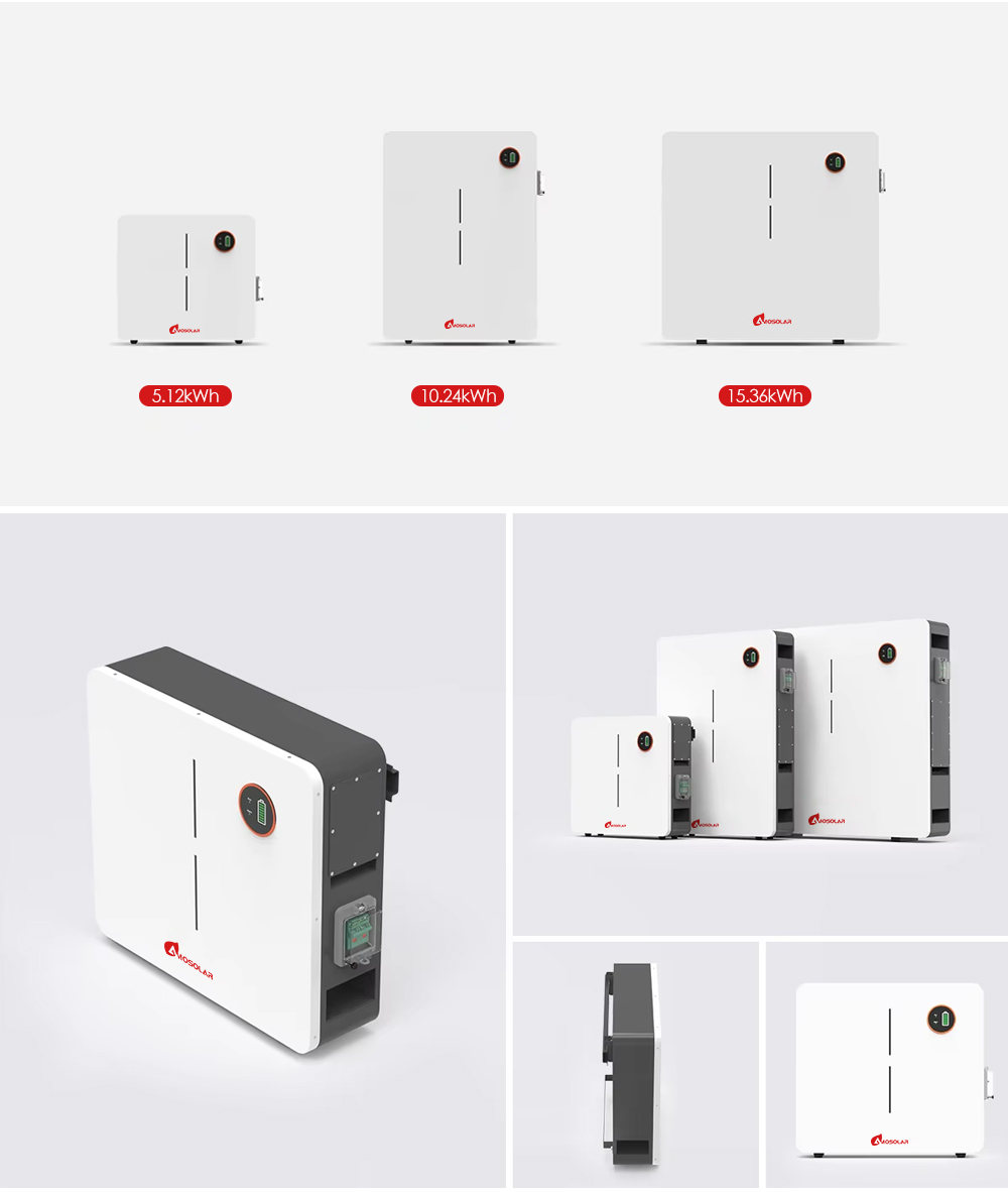 48V 100Ah 200Ah 5Kwh 10Kwh Solar Powered Lifepo4 Battery With For Home Energy Storage