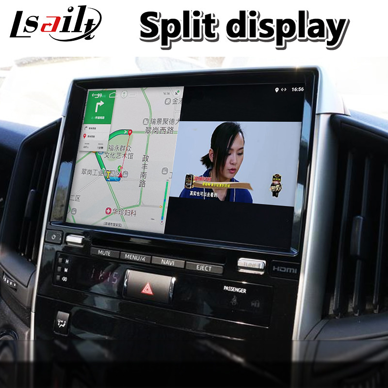 4+64GB Android Carplay Video Interface for Toyota Land Cruiser LC200 LC-GT GXR 2018-2021 Touch 3