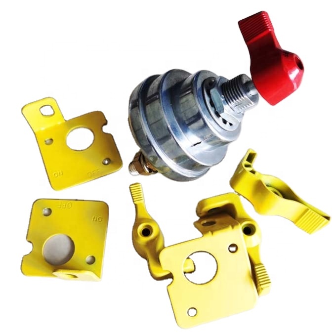 Universal Purpose Steel Isolator Lockout Lever Kit for Master Disconnect Switches and Improved Replacement
