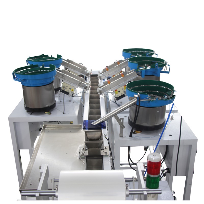 XK-B865T Hardware Screw Nut Automatic Packaging Counting Sealing Packing Machine