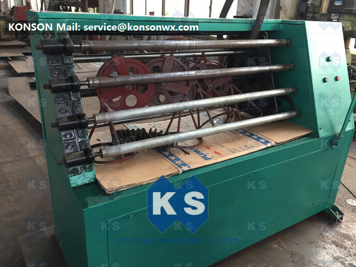 Easy Operation Gabion Making Machine High Speed Netting Sheet Cutting 7.5kw 4300mm