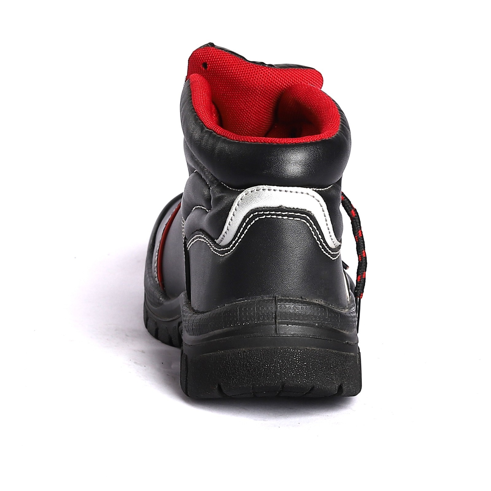 PU Outsole Anti Puncture Anti Smash Nubuck Cow Leather Safety Shoes for Construction Workers