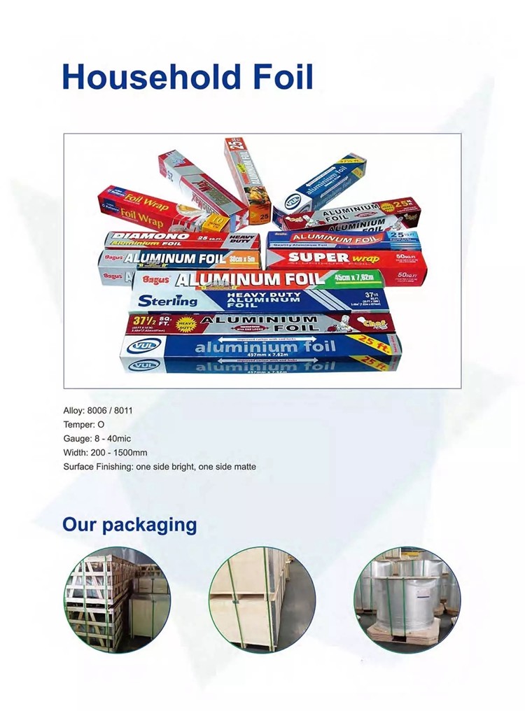 0.01mm 5052 5A02 Alloy Aluminum Foil Rolls For Pills Tablets