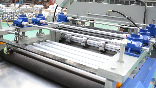 GI PPGI Cut To Length Line Machine 15.5KW Cutting And Slitting Machine