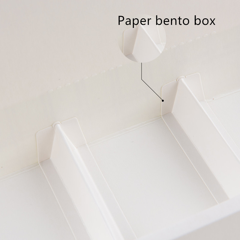 Rectangular Kraft Paper Take Away Box Compostable Disposable With PET Lid