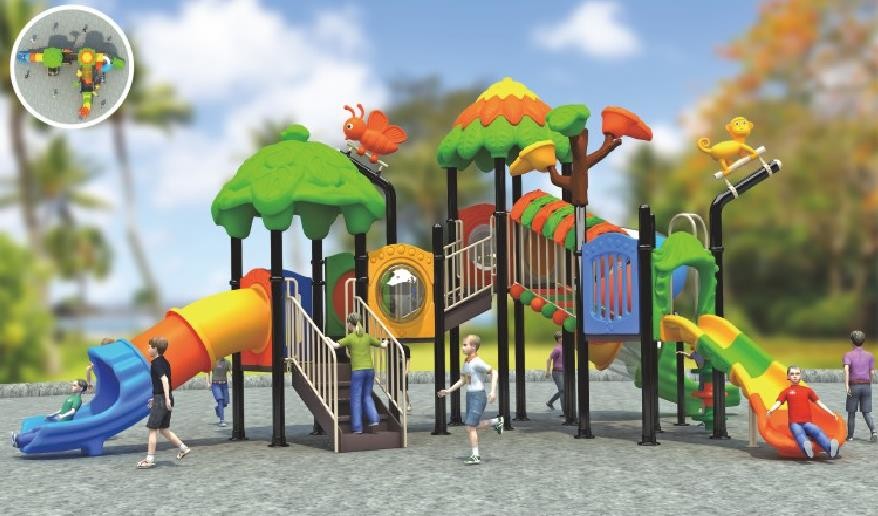 professional kids outdoor swing set kindergarten play equipment for outside