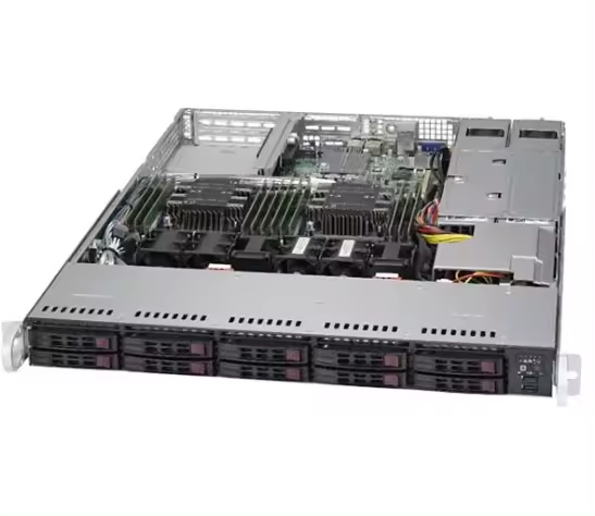 SuperServer 1U Rackmount SYS-510P-WTR Single Socket P RAID 0/1/5/10 Capable Server
