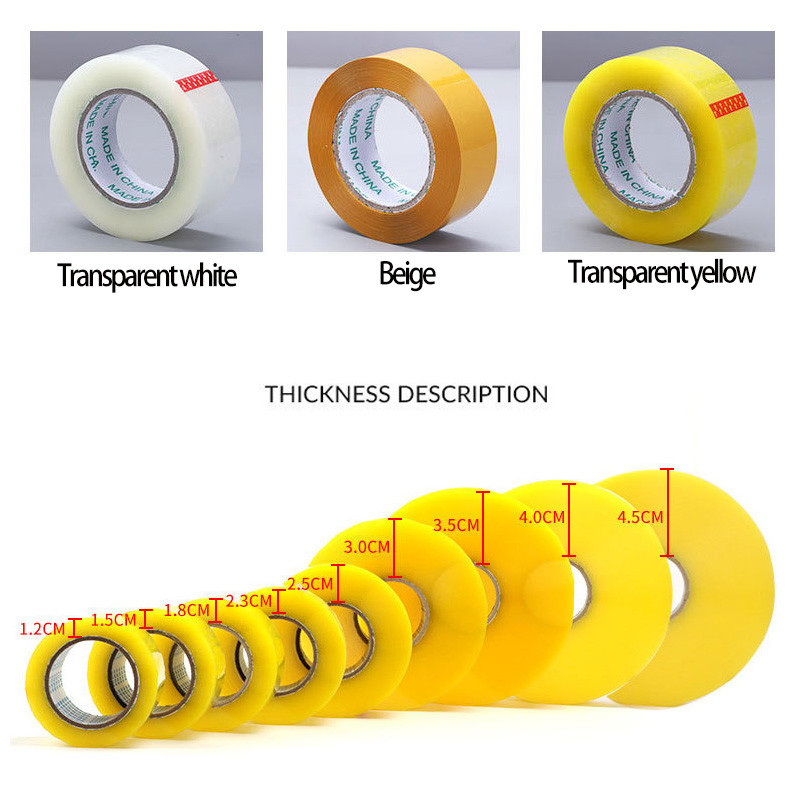 Transparent Sealing Tape 45MM Thick High Viscosity Pressure Sensitive Tape