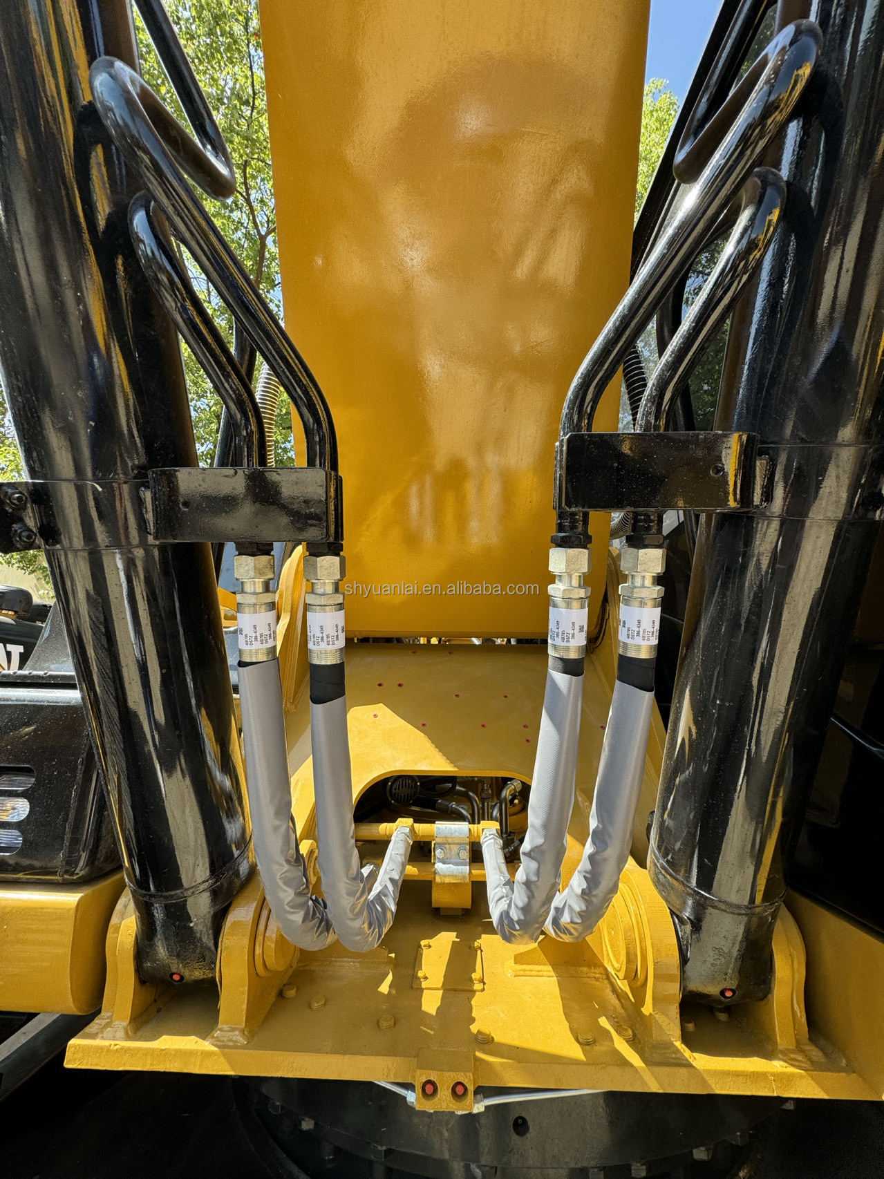 Original Hydraulic Cylinder Second Hand CAT326D2 Excavator With And Soft Steel Design