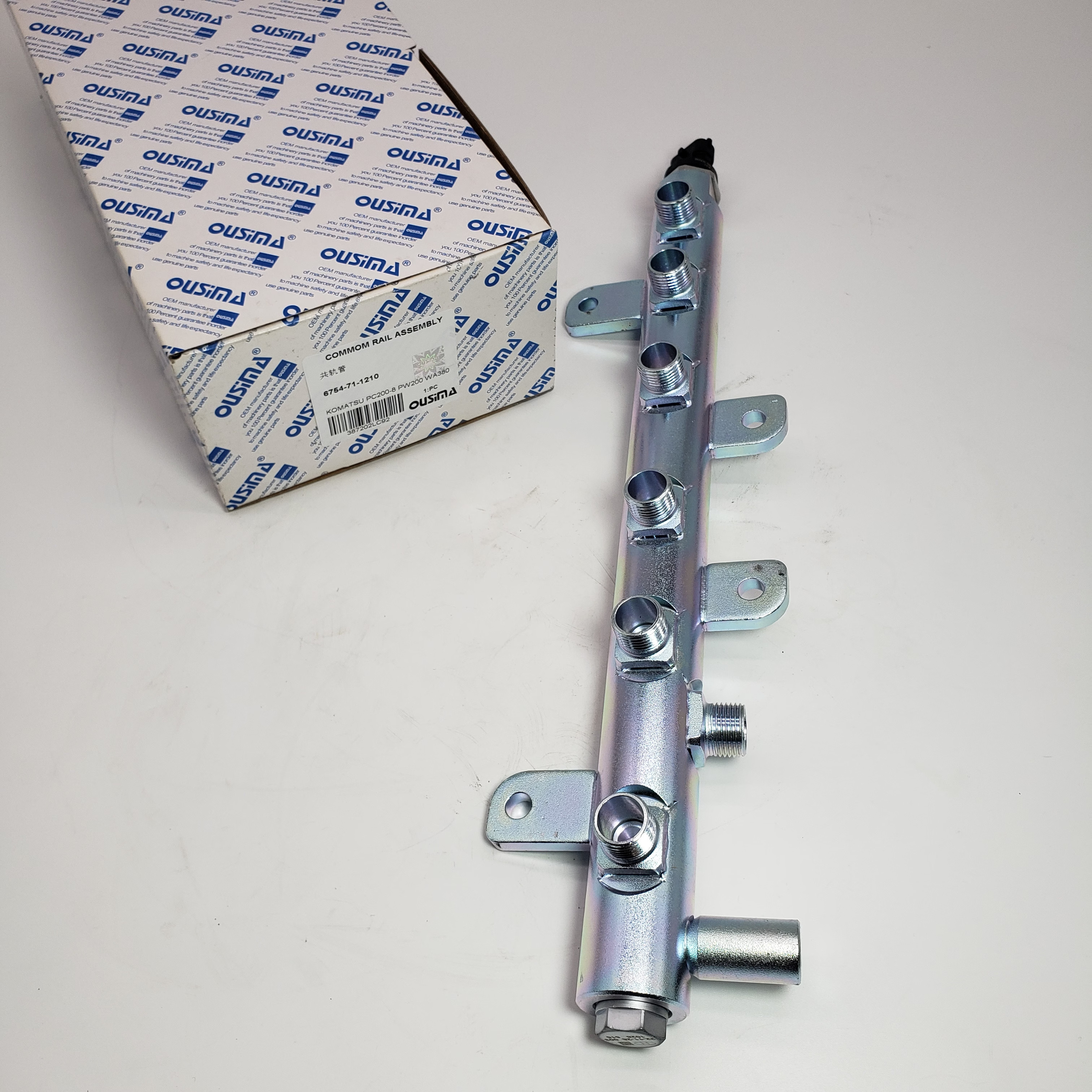 Common Rail 6754-71-1210 For Komatsu PC200 PC270 PW220 WA380