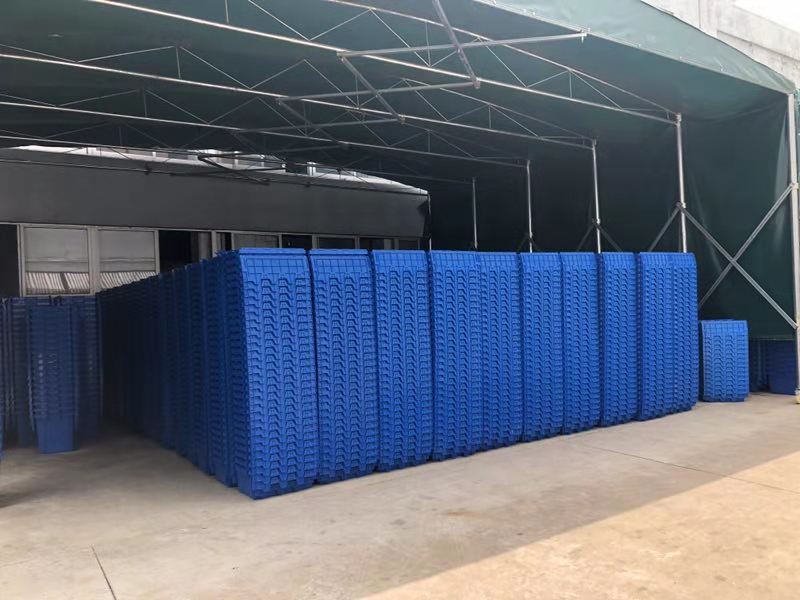 Heavy duty plastic moving box large storage box