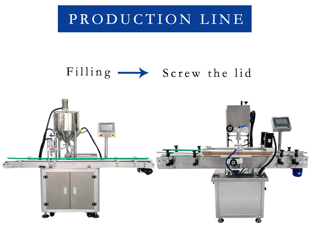 Small Manufacturing Automatic Volumetric Piston Filling Machine for Shampoo Honey Cosmetic