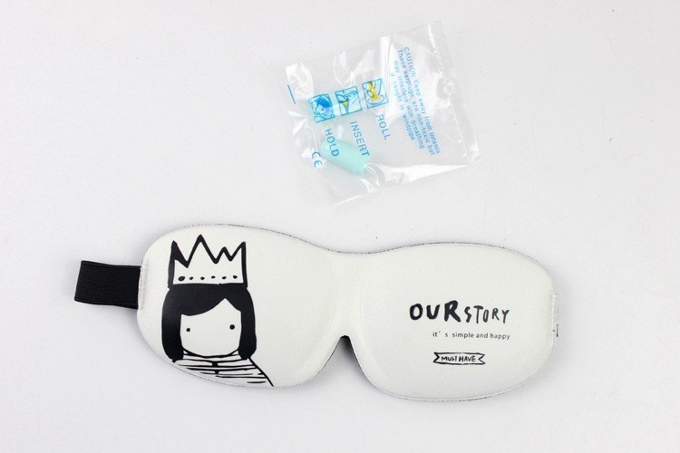 3D Memory Foam Luxury Sleep Mask Customized Bedtime Eye Cover