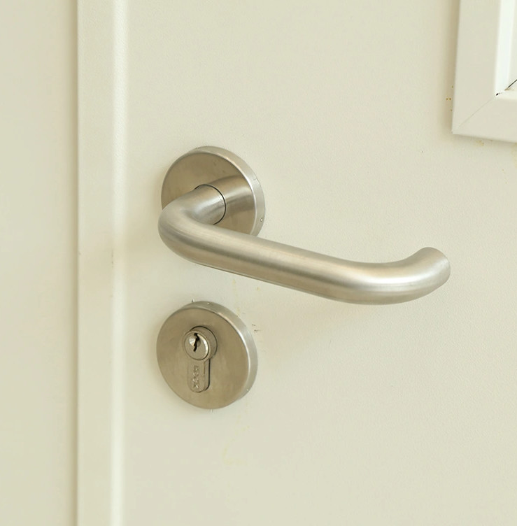 Hospital Fire Rated Swing Door 1.5mm Frame 1.0mm leaf For Clean Room