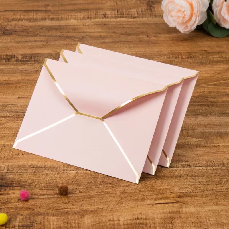 Emerald Flat Embossed Uv Gold Hot Stamping Gift Bag envelope