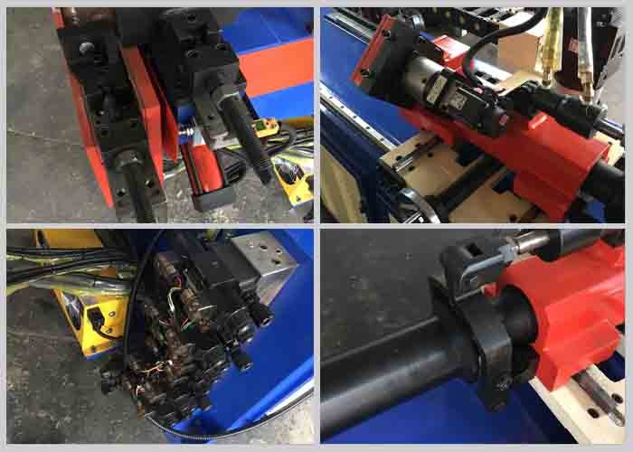Automatic Pipe Bending Machine , Electric Control System Aluminum Pipe Bender