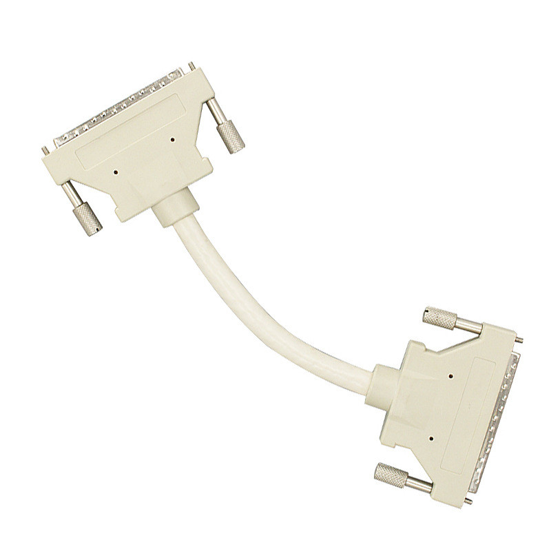 100 Pin SCSI Electronics Wire Harness Assembly Male To Male For Industrial Computer
