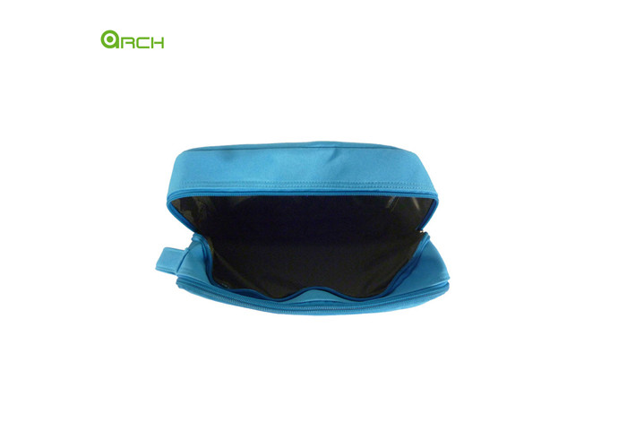 600D polyester Toiletry Kit Duffle Travel Luggage Bag with Material handle