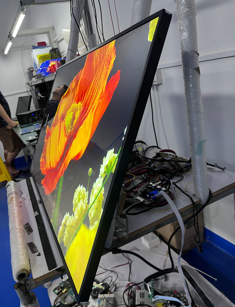Industrial Ultraslim UHD Sunlight Readable LCD Screen Display 1000Cd 3840x2160