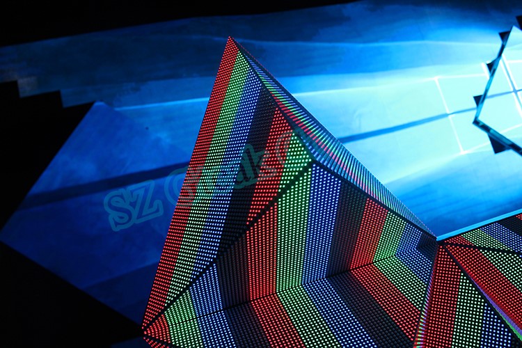 Mooncell led display control card led dj booth table