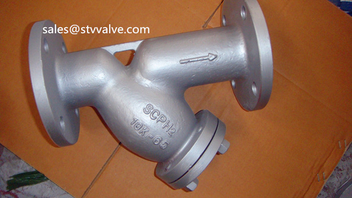CF3M Welding End Y Type Stainer DN50,316L Welding End Y Strainer