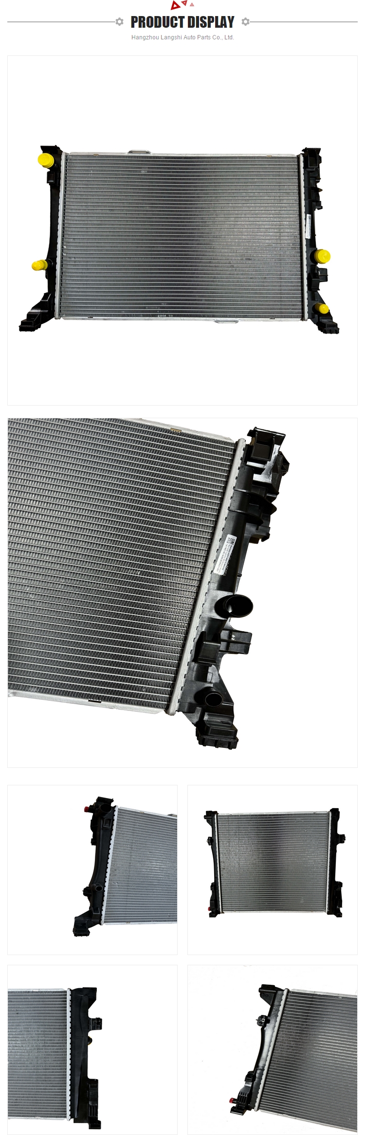 2002-2004 Year Auto Parts Aluminum Radiator for Mercedes-Benz W203 A209 C209 3513408