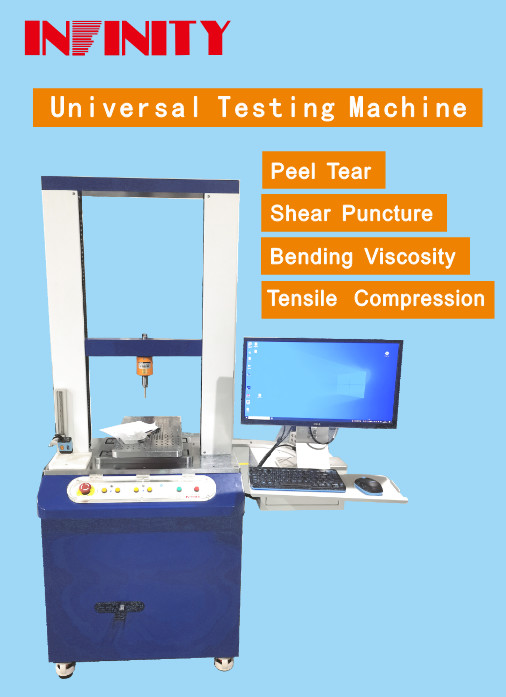 Mechanical Universal Testing Machine For Push Pull Force Testing Accurate 0.001mm