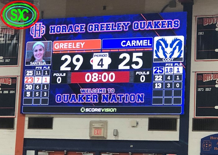 P10mm 1R1G1B Full Color Outdoor Scoreboard LED Screens display for advertising