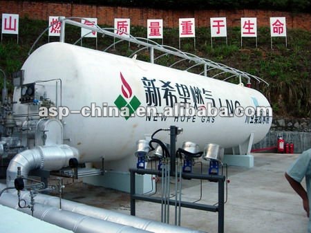 KDON-1000Y Liquid Oxygen Manufacturing Plant 10ppm O2 Liquid Plant 9 Bars
