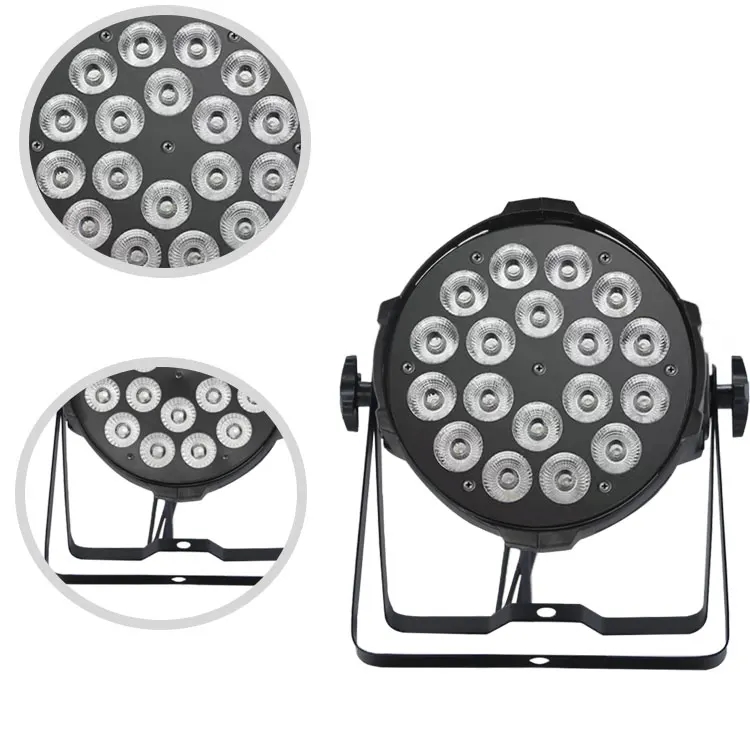 18*10W Aluminum Luz LED Par Uplights For Party Stage Effect RGBW 4in1 DMX Dj