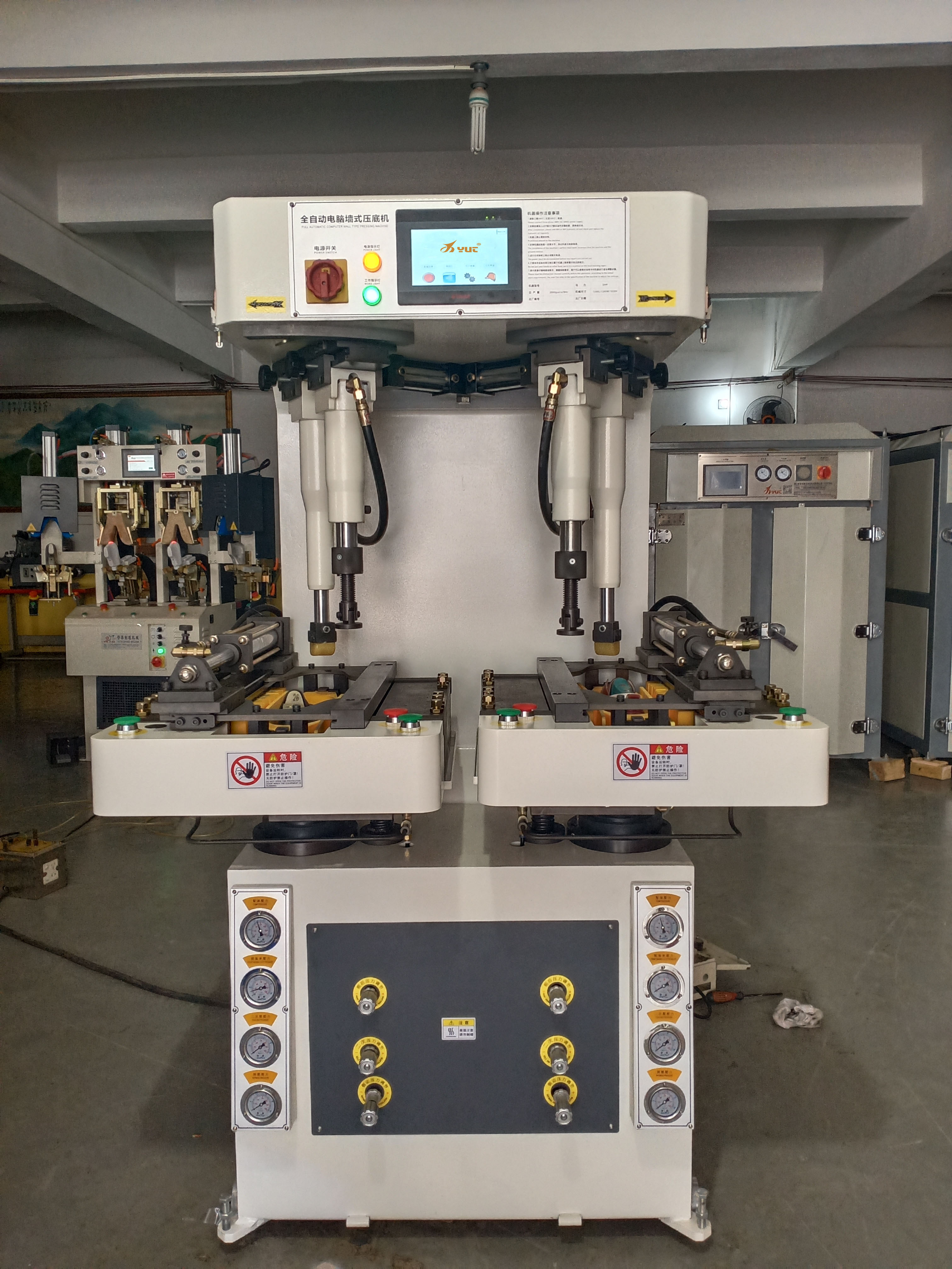 Hydraulic Walled Type Shoe Sole Attaching Press Machine Sneaker Sport Shoe Other Shoemaking Machinery
