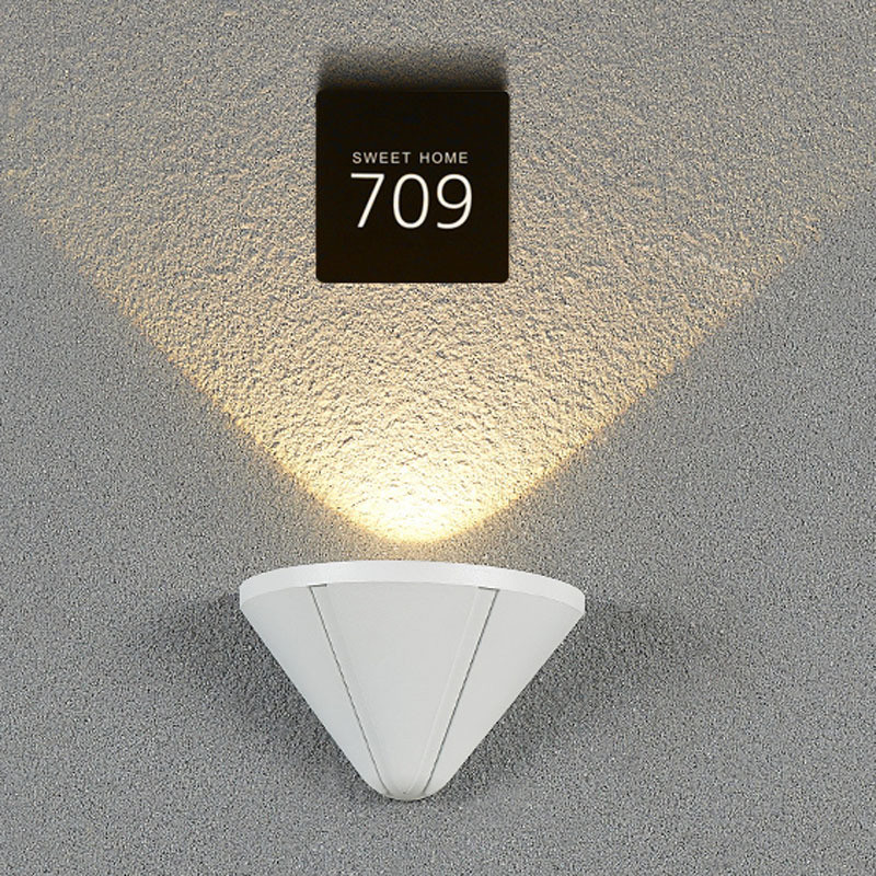 Outdoor wall lamp waterproof garden lamps exterior wall light up and down luminous spotlight villa wall washing lighting