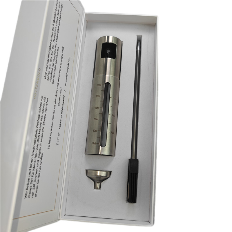 Mailer Box Packaging Electric Wine Opener Set with Customizable Cork Stopper and Logo